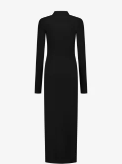 Aansluitende maxi-jurk