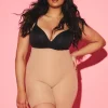 Aansluitende shaping shorts met antislip rand