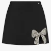 Aansluitende skort met glitter strik