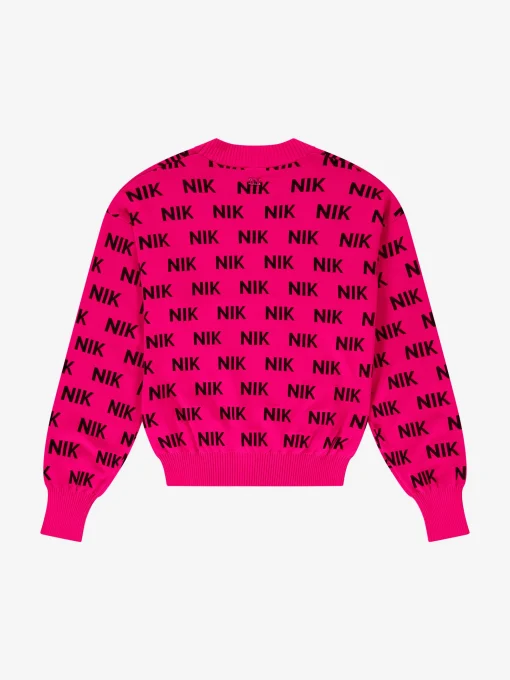 Aansluitende trui met NIK&NIK logo patroon
