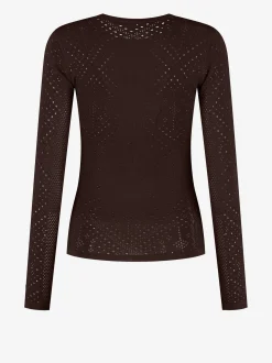 Ajour gebreide top