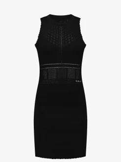 Ajour knit jurk