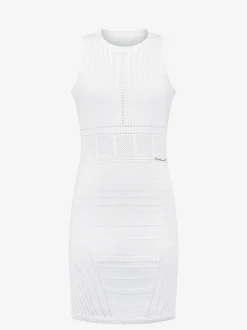 Ajour knit jurk