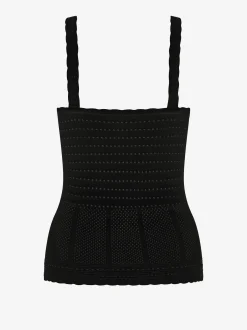 Ajour knit tanktop