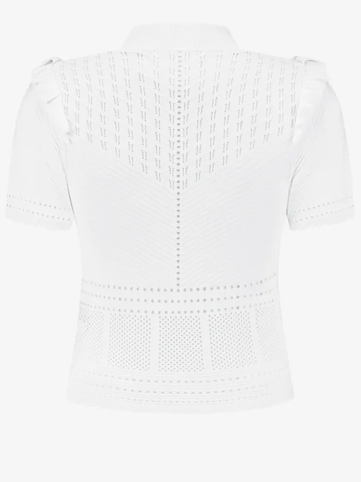 Ajour knit top