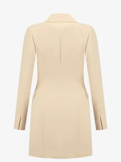 Blazer jurk met N-knoop