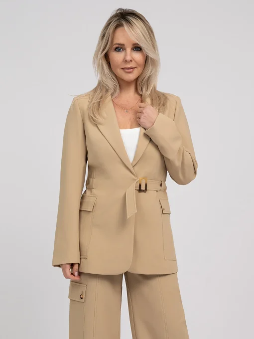 Blazer met gesp
