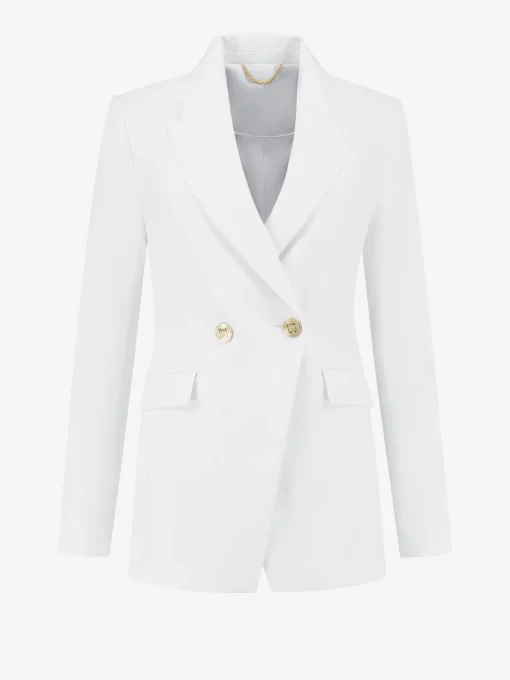 Blazer met N-logo knopen