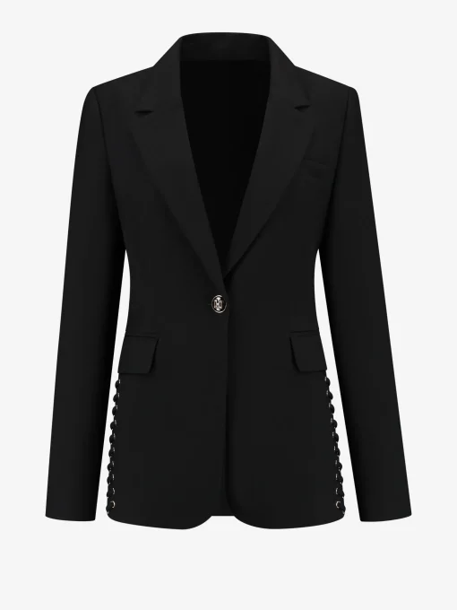 Blazer met veter detail