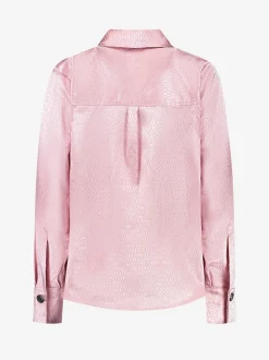 Blouse met all over N logo