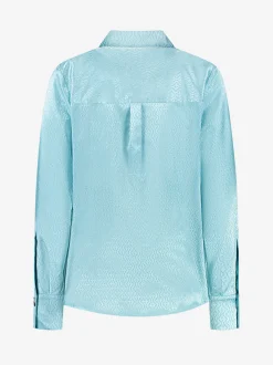 Blouse met all over n logo