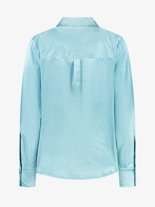 Blouse met all over n logo