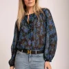 Blouse met bloemenprint