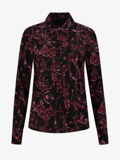 Blouse met bloemenprint