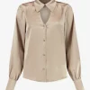 Blouse met cut out