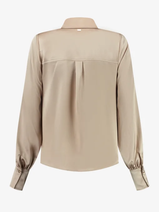 Blouse met cut out