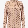 Blouse met FH patroon