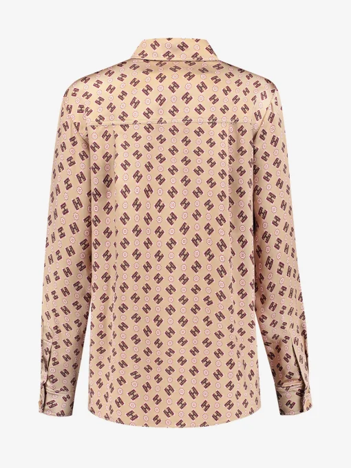 Blouse met FH patroon