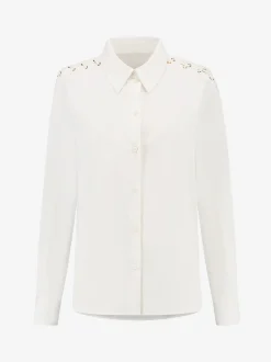 Blouse met veter