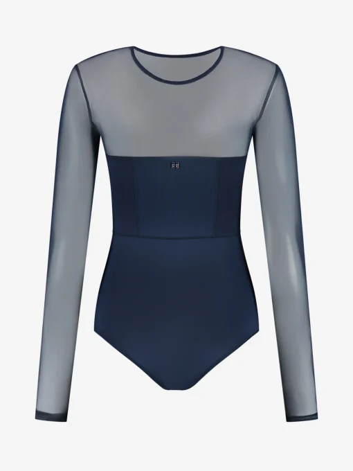 Body met mesh mouwen