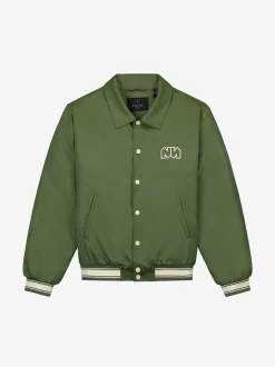 Bomber jas met logo