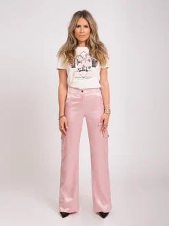 Broek met all over N logo