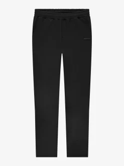 Broek met elastische tailleband en koord