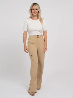 Broek met gesp