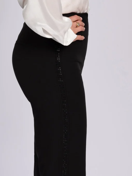 Broek met glitter studs