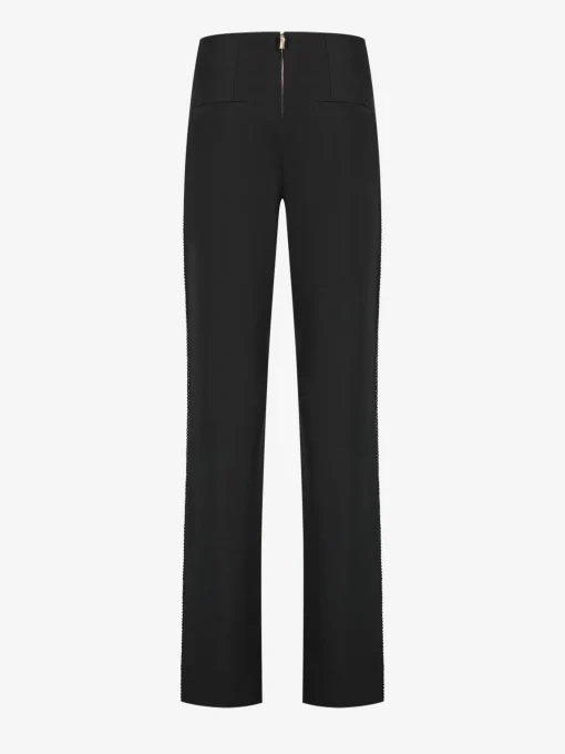 Broek met glitter studs
