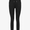 Broek met hoge taille en koordje