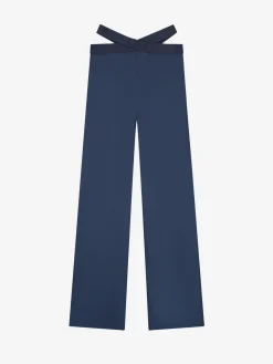 Broek met taille detail