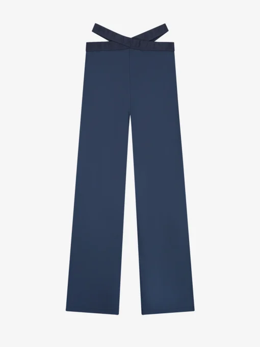 Broek met taille detail