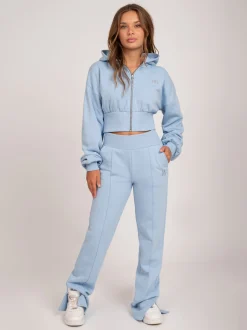 Cardigan met pailletten logo