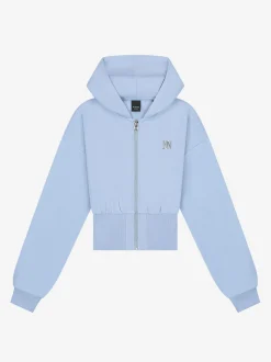 Cardigan met pailletten logo
