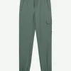 Cargo broek met elastische taille
