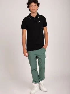 Cargo broek met elastische taille