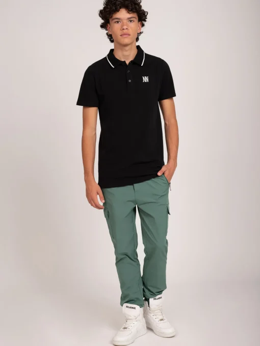 Cargo broek met elastische taille