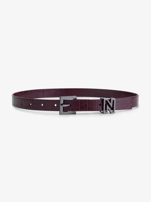 Croco taille riem met N slide