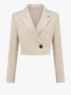 Cropped blazer