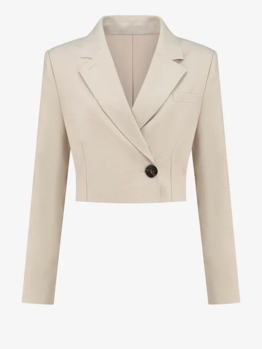 Cropped blazer