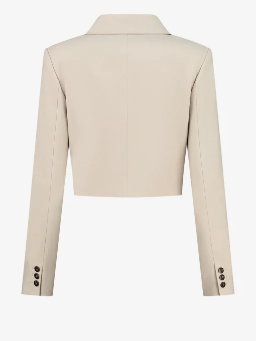 Cropped blazer