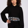 Cropped hoodie met NIK&NIK band