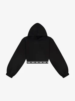 Cropped hoodie met NIK&NIK band