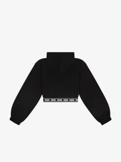 Cropped hoodie met NIK&NIK band