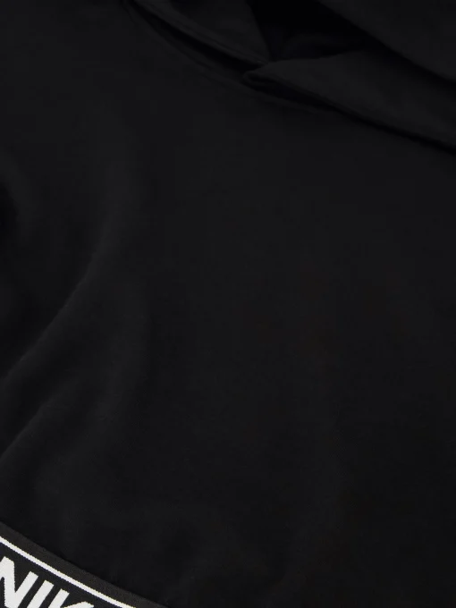 Cropped hoodie met NIK&NIK band