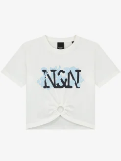 Cropped T-shirt met NN-logo