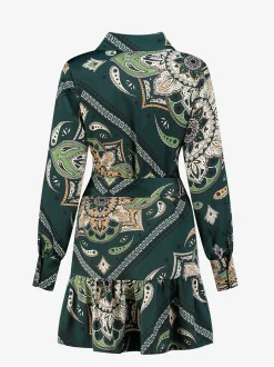 Dress met print