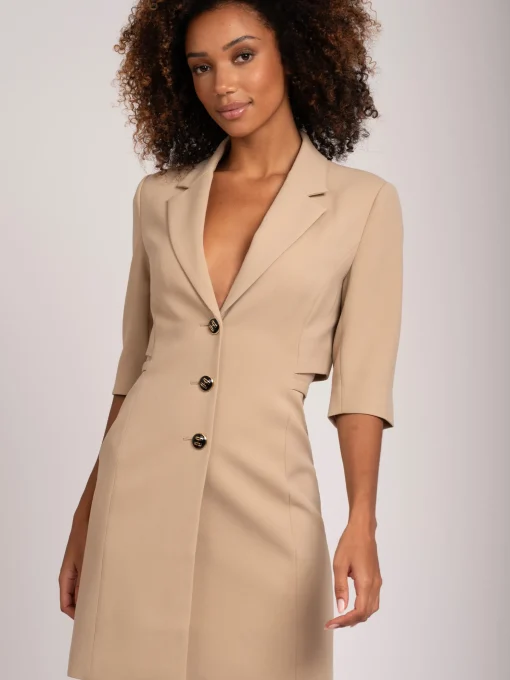 Fitted blazer jurk
