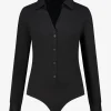Fitted blouse body